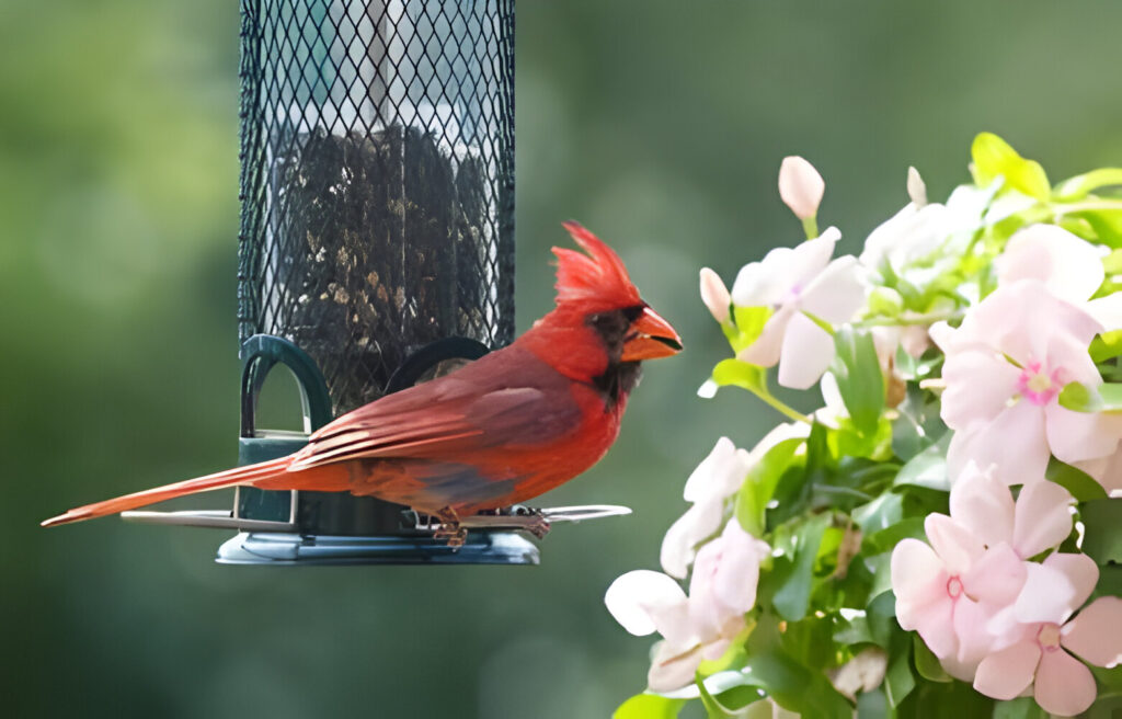 cardinal bird feeders